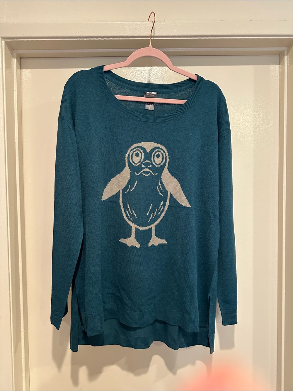 Star Wars Porg Teal Sweater - NWT